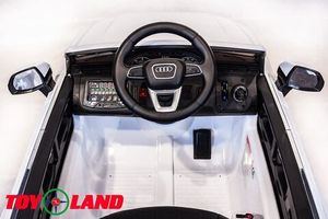 Детский электромобиль Toyland Audi Q7 белый фото №7