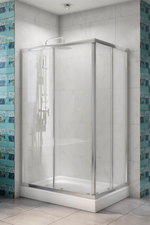 Душевой уголок BelBagno DUE-AH-2-120/80-C-Cr