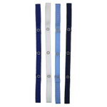 Baby Buddy, Secure-A-Toy, для детей от 4 месяцев, черный / темно-синий и голубой / белый, 4 ремешка