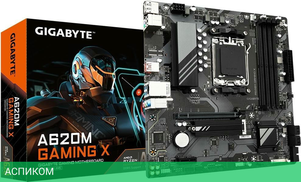 Материнская плата GigaByte A620M Gaming X DDR5 rev. 1.0