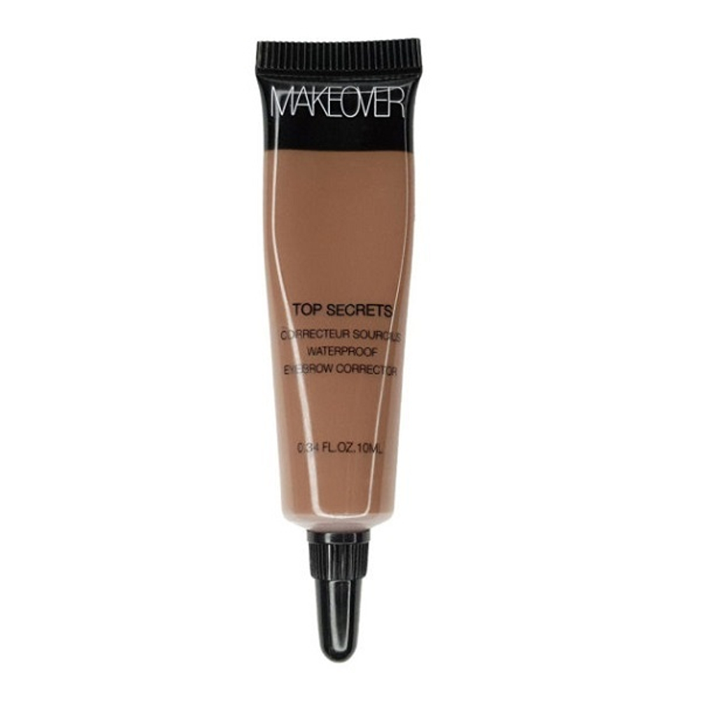 Водостойкий гель для бровей тон Chocolate Makeover Paris Waterproof Eyebrow Corrector 10мл