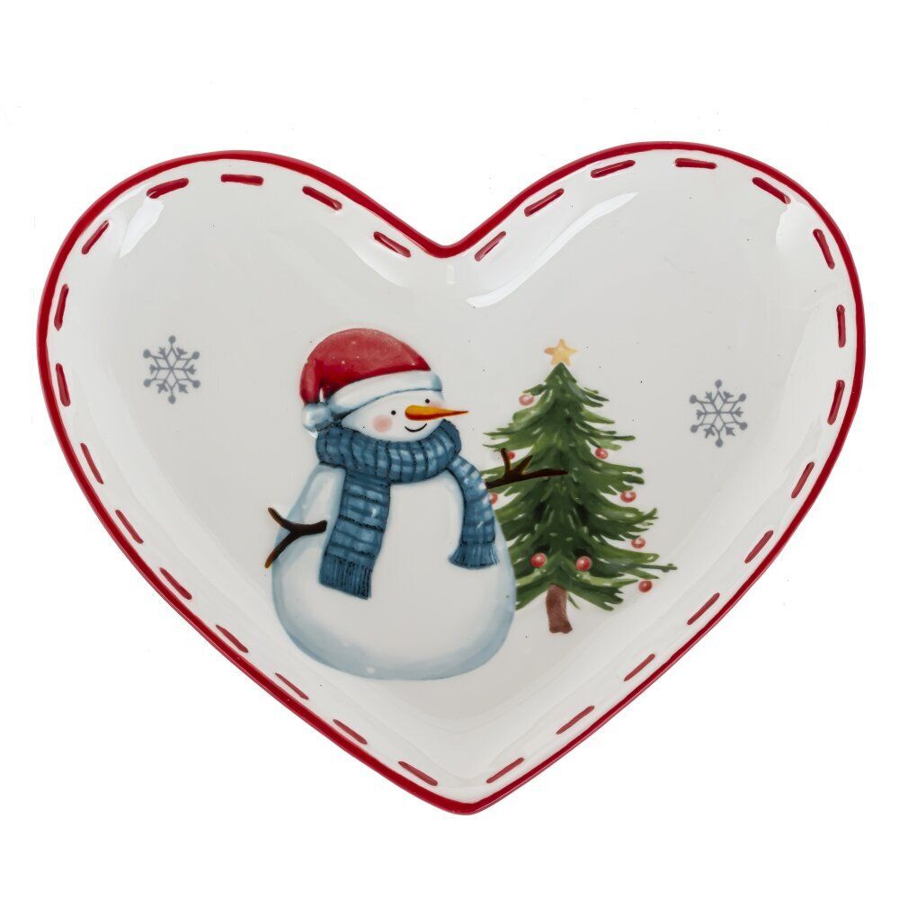 GAEM Блюдо "Веселый Новый год", L19,5 W16 H2,5 см