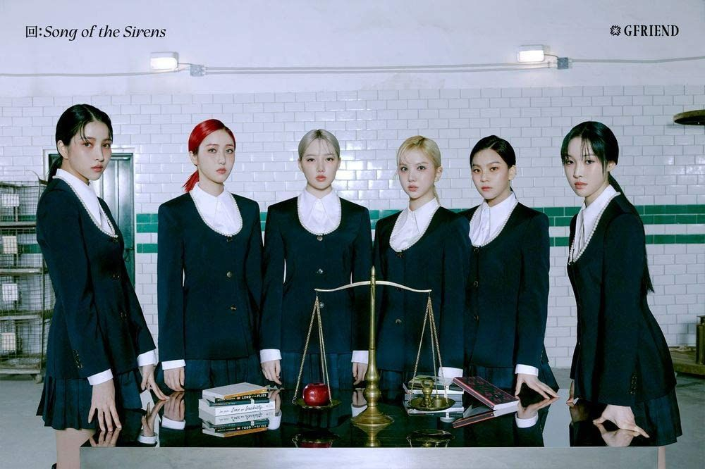 Альбом Gfriend - :Song Of The Sirens 9th Mini Album RANDOM Version
