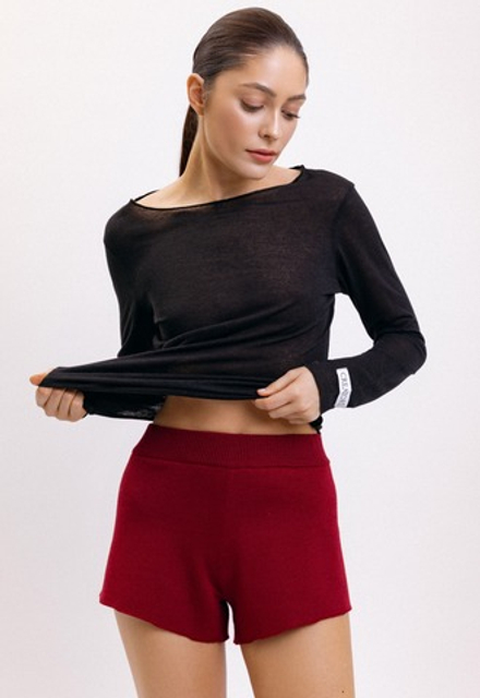 Шорты из хлопка