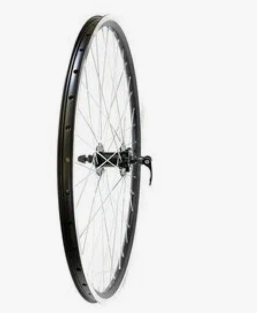 Колесо 29"перед.ал.дв.обод,ст.втулка черн.32Н Disk+эксц