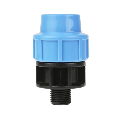 Муфта комбинированная полипропиленовая Джилекс, с наружной резьбой, 25 x 3/4" П