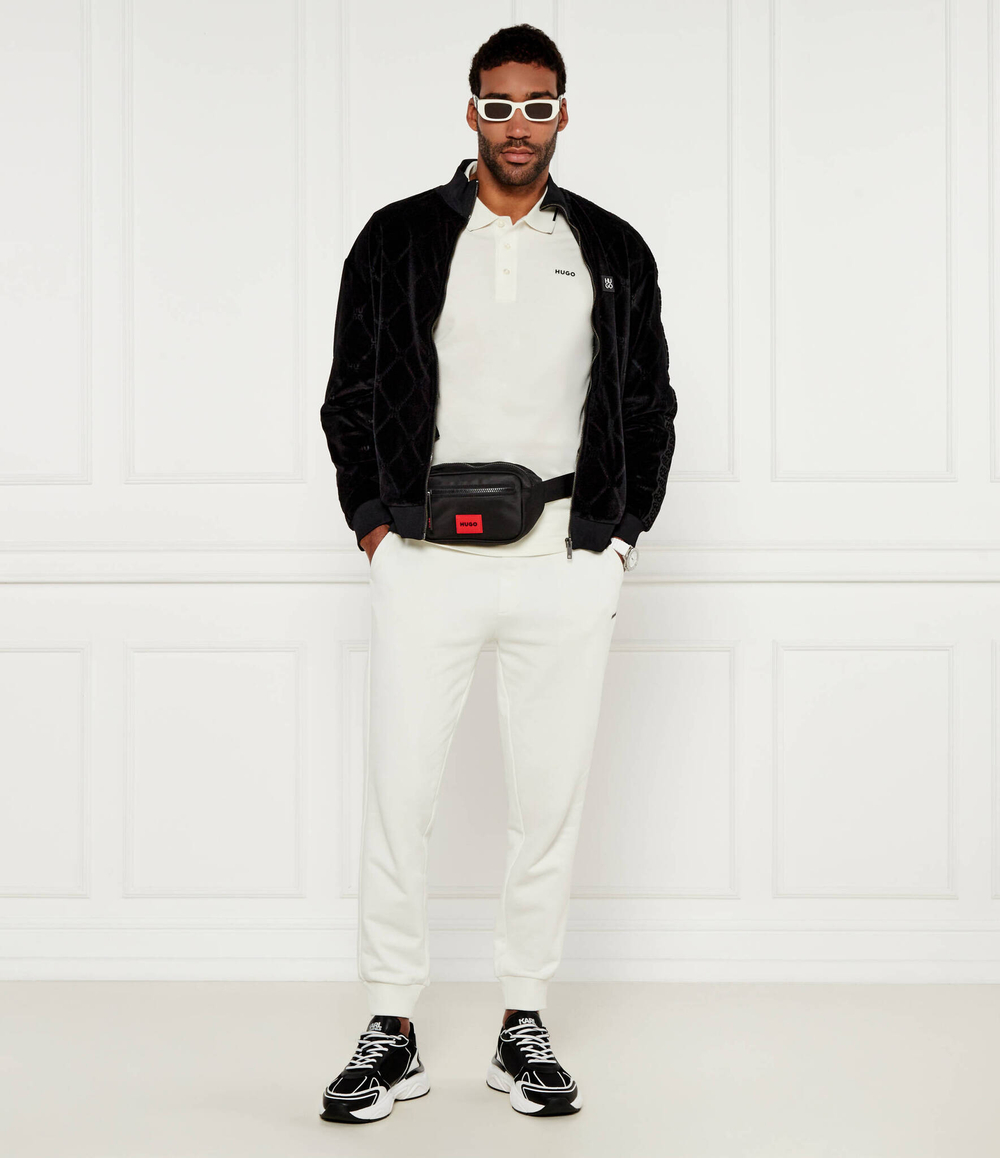 Поло Derriko HUGO - бежевый(50525864)