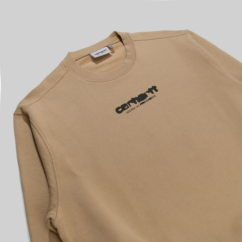 Толстовка мужская Carhartt WIP Ink Bleed Sweatshirt - купить в магазине Dice с бесплатной доставкой по России