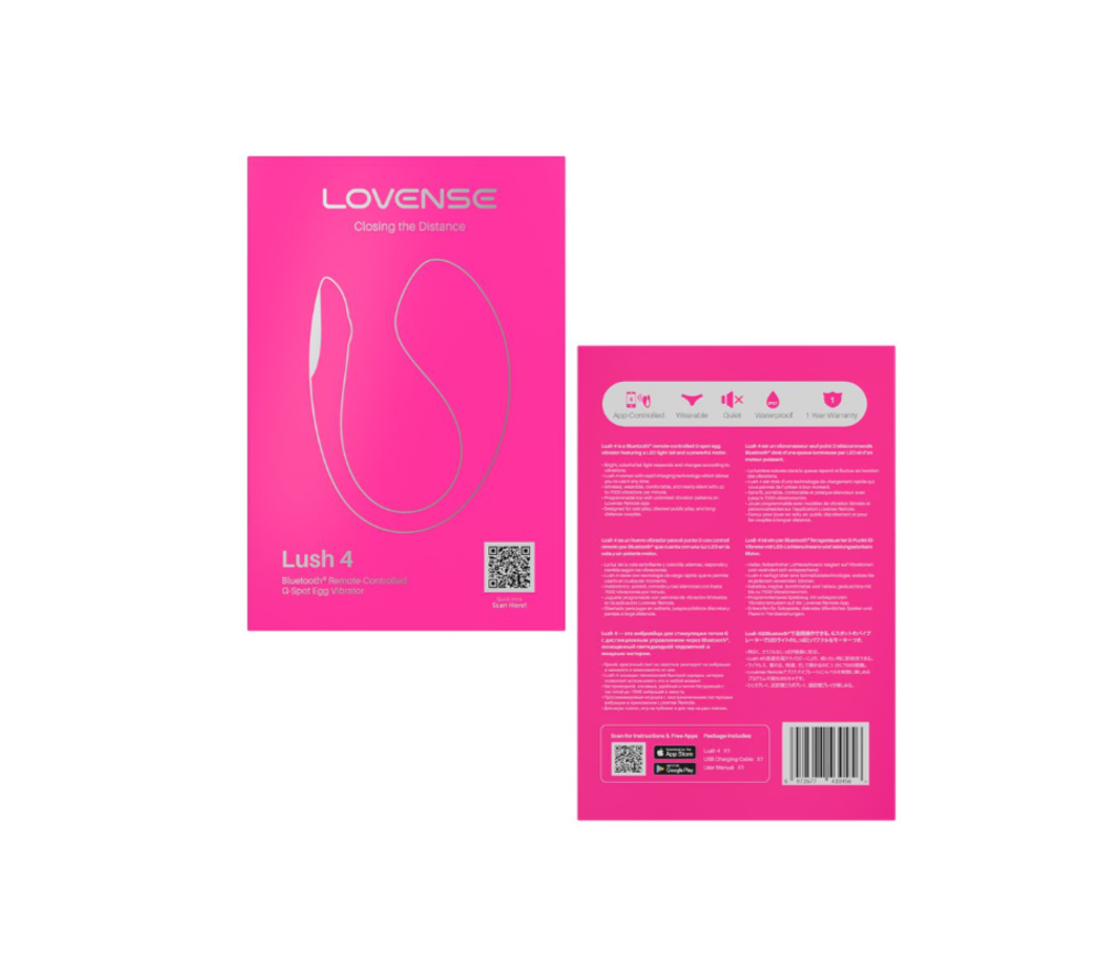 Виброяйцо LOVENSE Lush 4