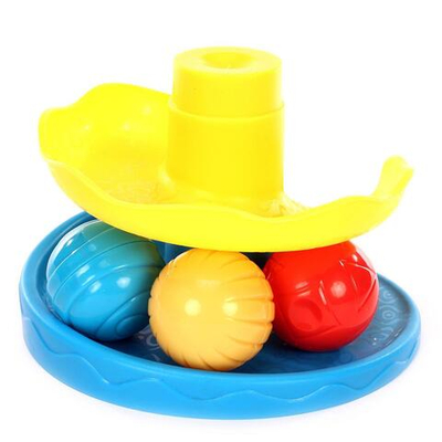 Пластмассовый игрушечный набор "Башня с шариками 2", сетка