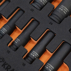 WDK-3720X Набор пневматического и динамометрического инструмента в ложементе, 37 предметов