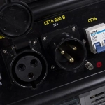 HUTER DY6500LXA бензиновый генератор 64/1/27