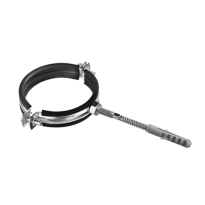 ViEiR Хомут для труб 1 1/2", металлический с резинкой (47-52 мм) (GK14)