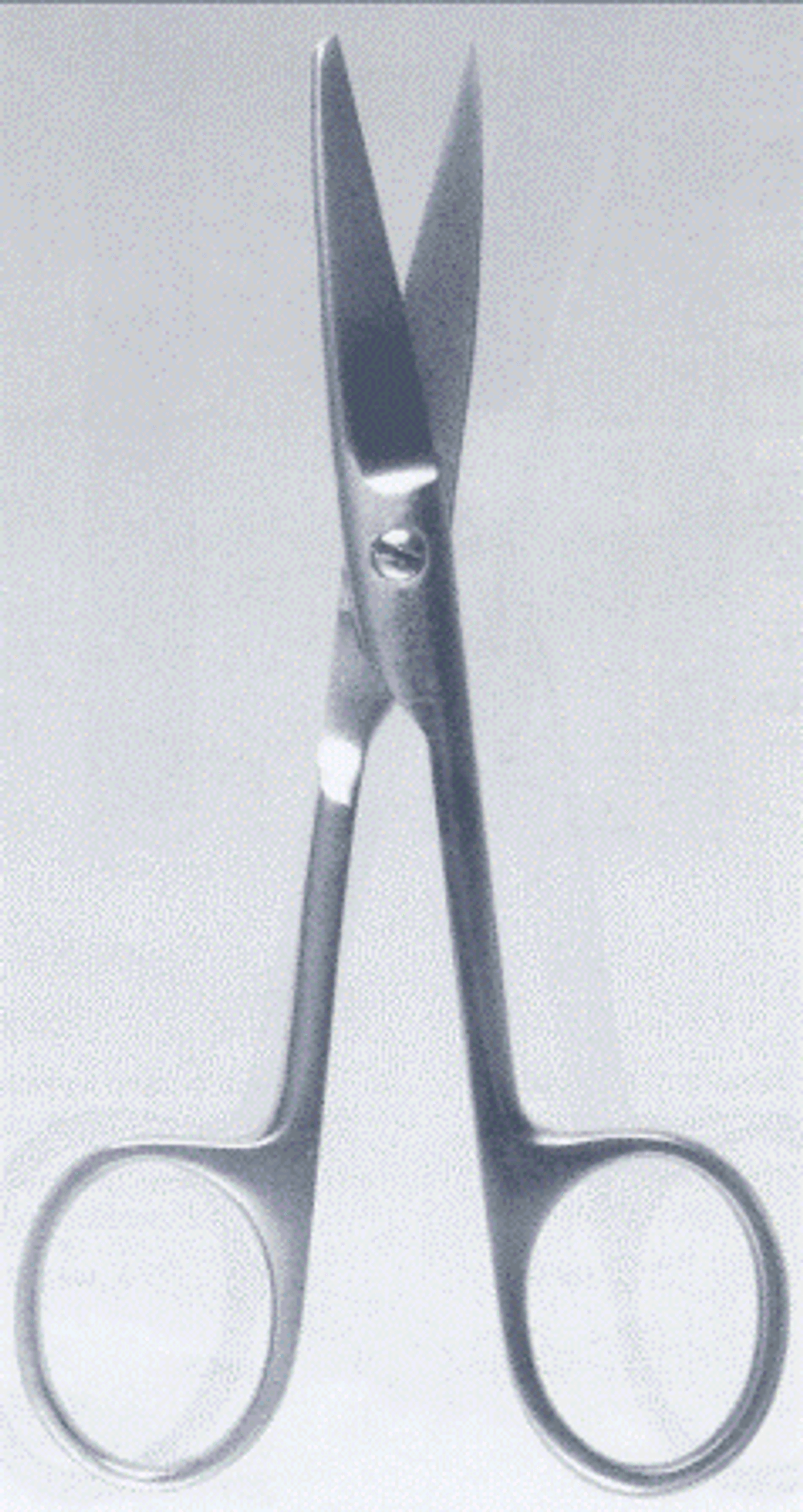 ВР- Н-232 Ножницы с одним острым концом прямые, 140 мм