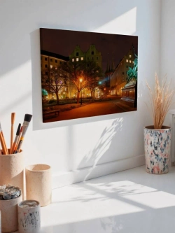 Картина на стену 40 X 50 Городской пейзаж