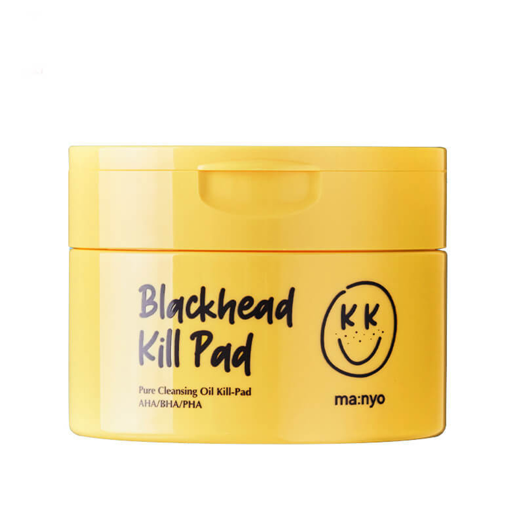 Manyo Blackhead Pure Cleansing Killpad очищающие кислотные пэды против черных точек