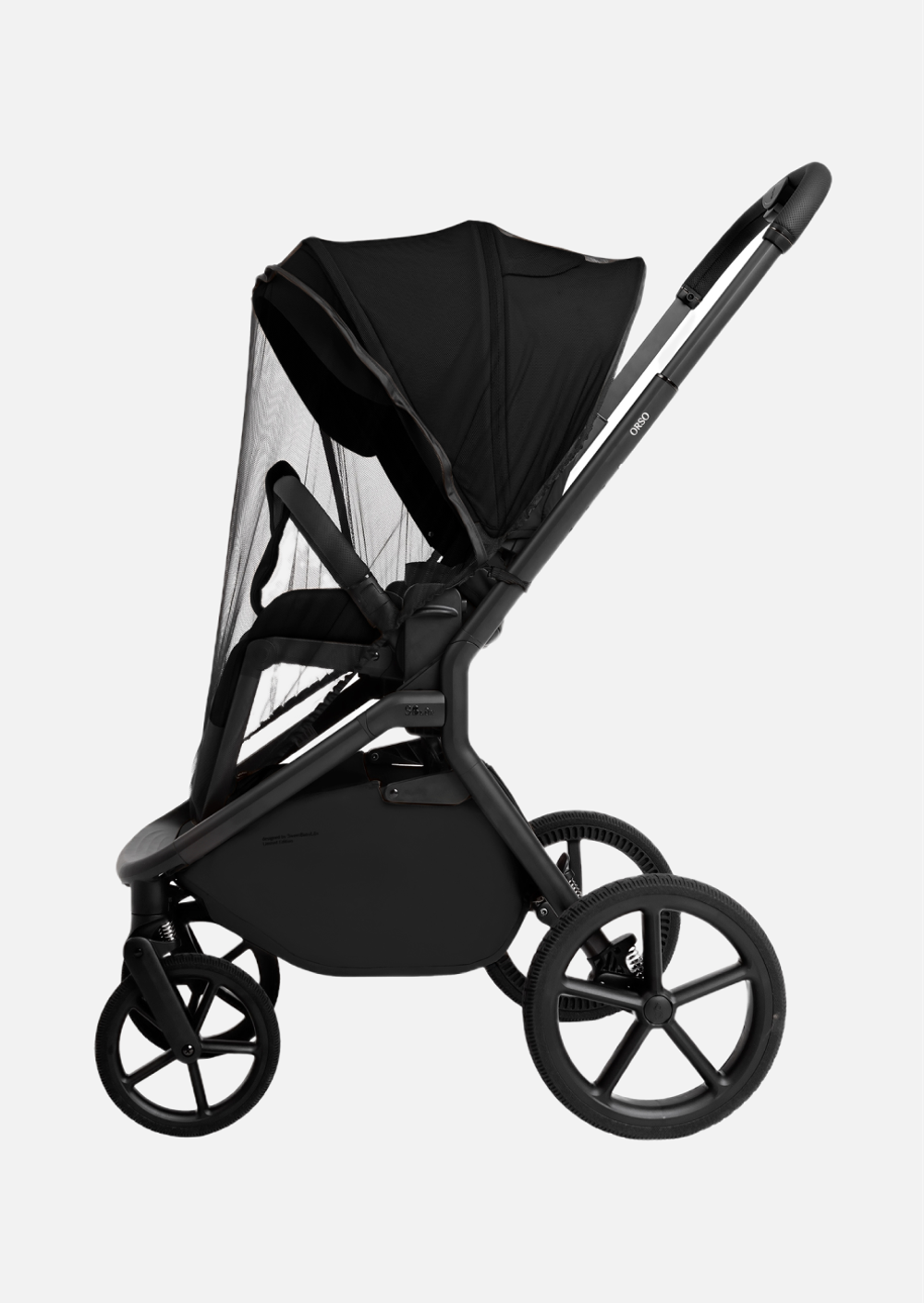 Sweet Baby Коляска 2 в 1 SBL Orso Black