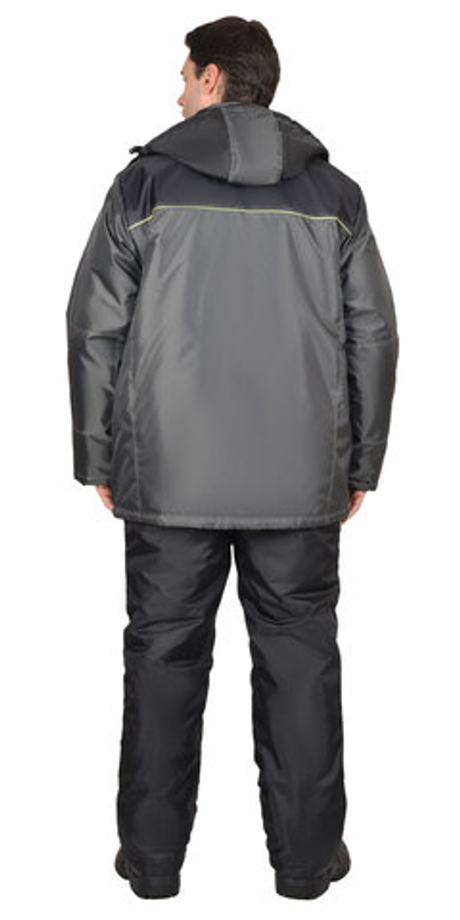 Костюм СИРИУС-ФАВОРИТ куртка, полукомбинезон, т.серый с серым