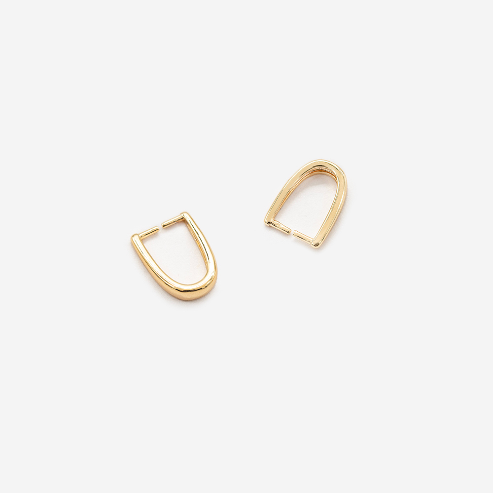 Бейл разъемный, 12,3*9мм, позолота