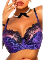 Бюстгальтер гладкий с косточками большие размеры