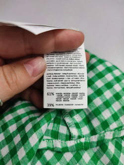 Топ Reserved в клетку 48 размер