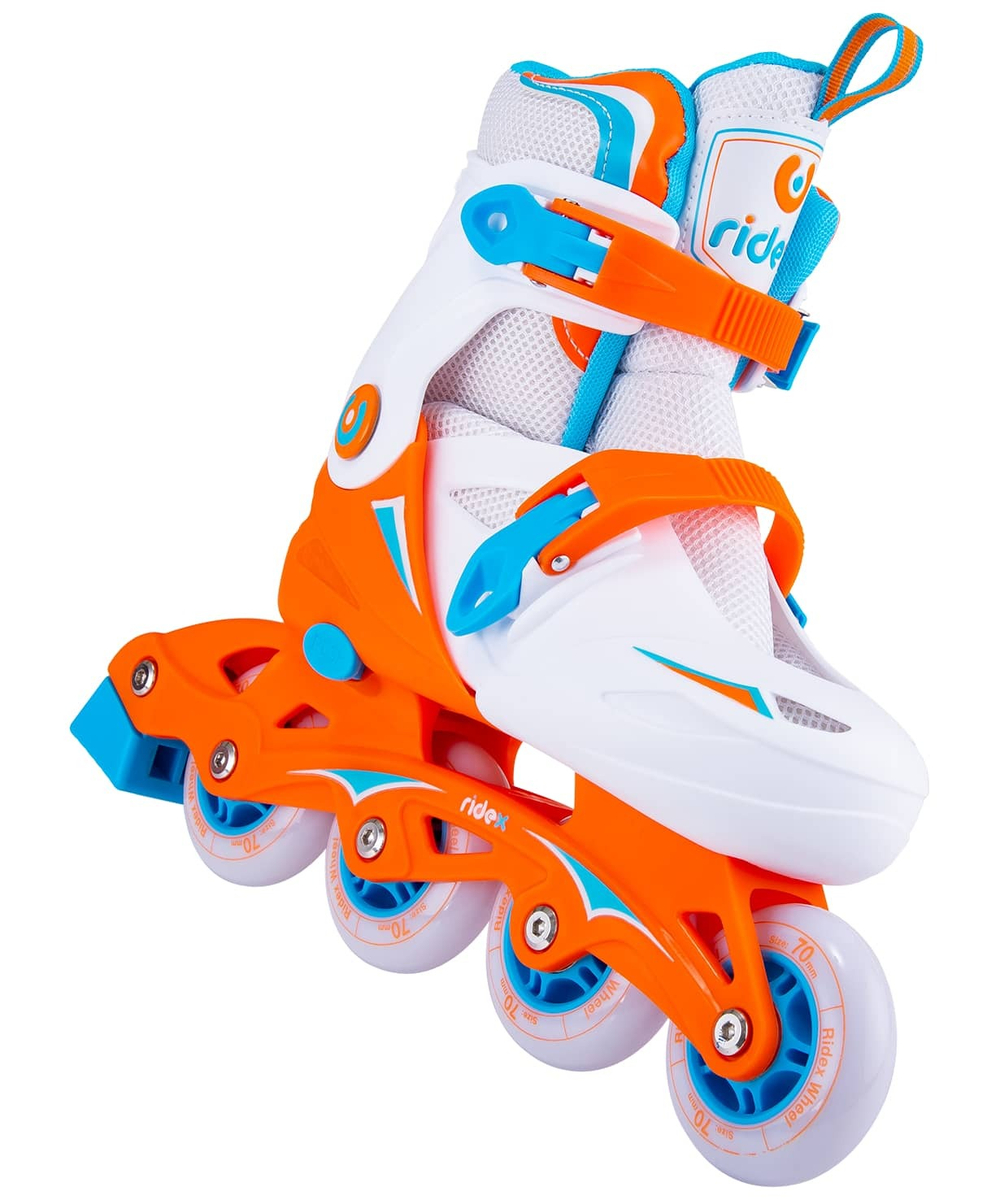 Ролики раздвижные Cricket Orange, пластиковая рама