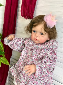 Кукла Реборн мягконабивная 60см в пакете (FA-606A1)