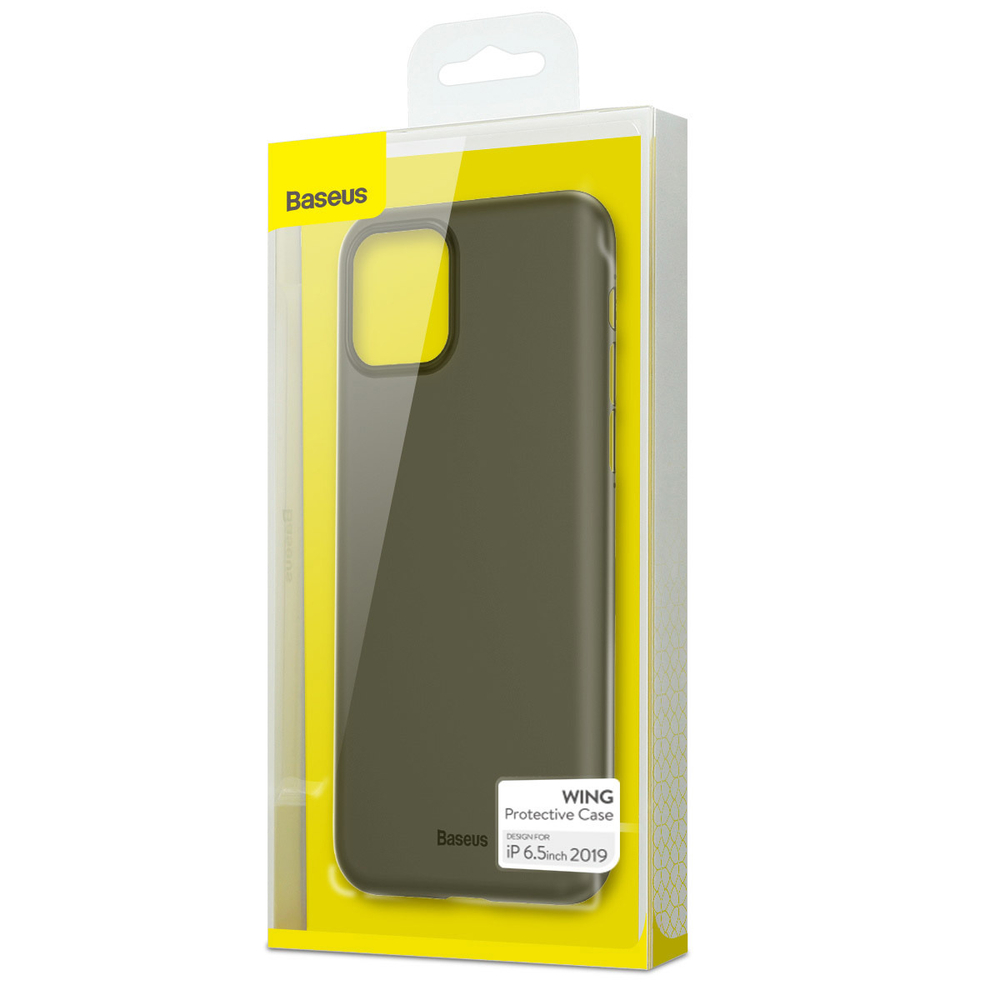 Чехол для Apple iPhone 11 Pro Max Baseus Wing Protective Case - Black