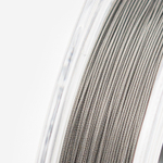 Японский ювелирный тросик SakuLux 7 диаметр 0,6мм, цвет "Сталь"