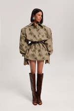 Рубашка в цветок