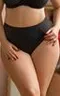 FORTUNA COMFORT BLACK Briefshighwaist Light Трусы высокие