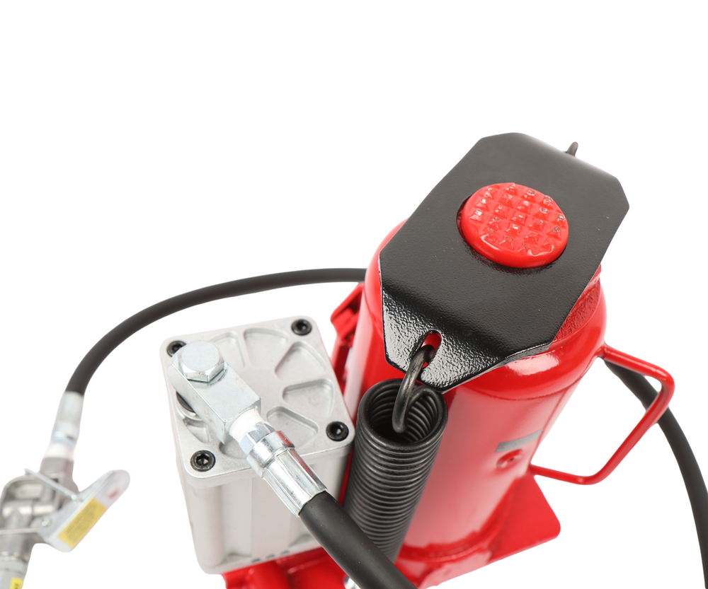 Домкрат бутылочный 20т 265-510мм пневматический GTE