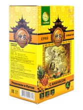 Чай зеленый Shennun с ананасом 100 г
