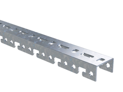 Профиль BPF, для консолей быстрой фиксации BBF,  L1200, толщ.2,5 мм, цинк-ламельный