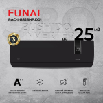 Сплит-система Funai Bushido RAC-I-BS30HP.D01, инверторная, для помещения до 29 кв.м.
