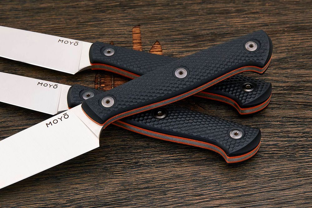 Нож кухонный MOYO Аппарель шеф 195мм, сталь AUS-10Co, рукоять микарта