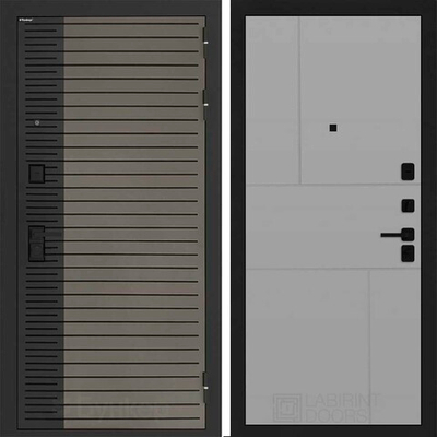 Входная дверь Бункер BN-15 - 21 Грей софт