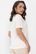 Футболка Нэсти (молочная) Б14079-10М LT Collection