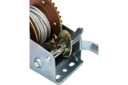 Лебедка СЕРВИС КЛЮЧ 0.8 т, барабанная, шестеренная, 6.7 м 75066