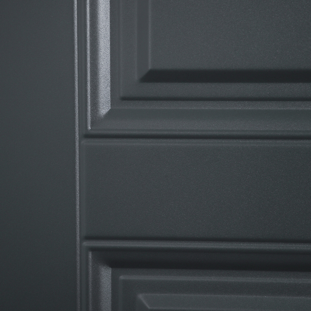 Входная дверь в квартиру  АСД Интер  2К  Муар серый / Ясень белый снег