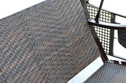 Садовые качели Rio из искусственного ротанга