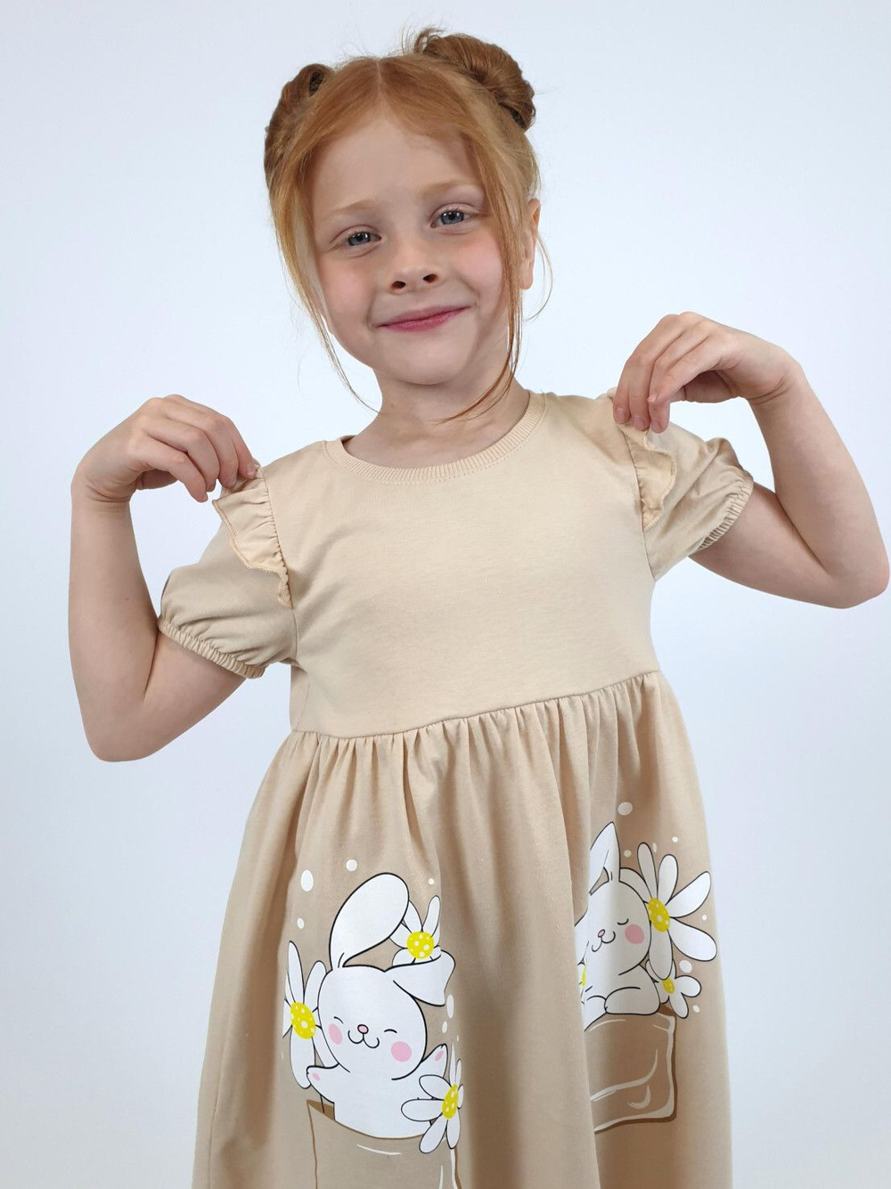 11-233-8 Платье для девочки Luneva