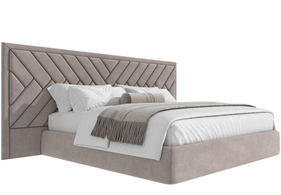 Кровать Торонто с широким изголовьем