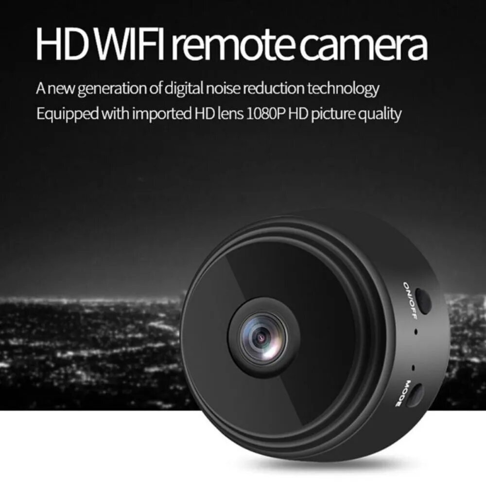 A9 Mini Camera 1080P HD WiFi IP-камера видеонаблюдения Видеокамера DV