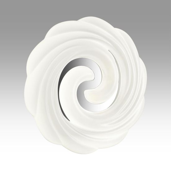 7675/DL PALE SN 000 Светильник пластик/белый/серебристый LED 48Вт 3000-6000К D380 IP43 пульт ДУ AGAP