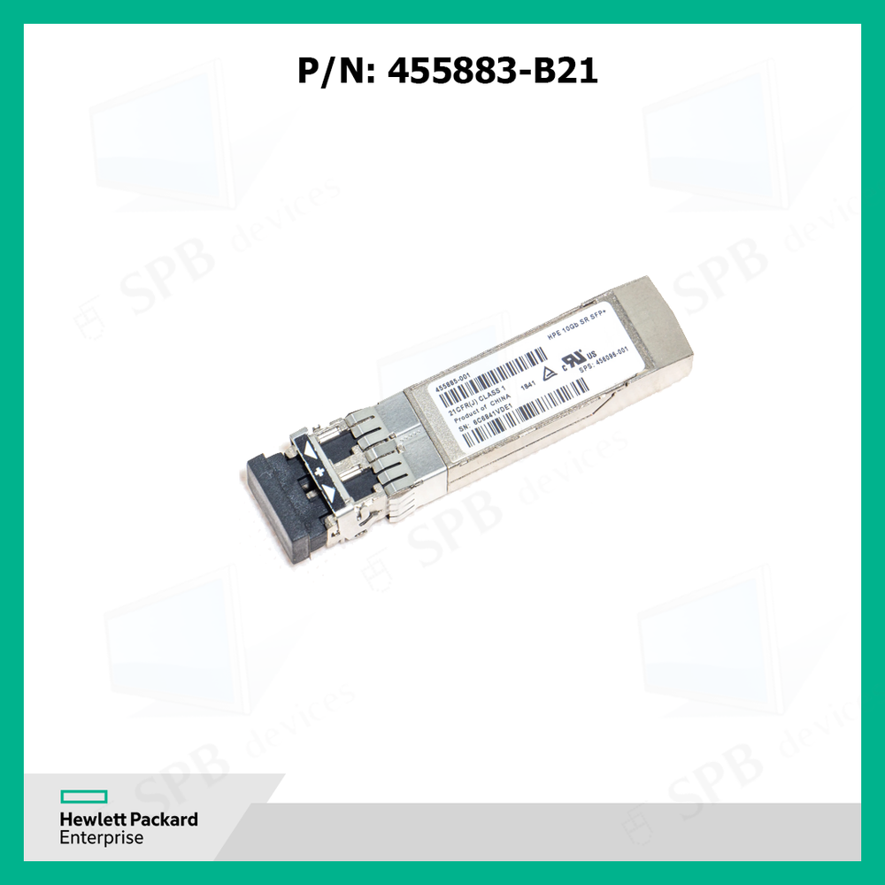 Трансивер HPE BladeSystem c-Class BLc 10Gb SR SFP+ Opt Kit 455883-B21, 455885-001