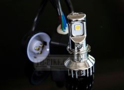 T19 LED bulb. Hi-Low beam. 40W, DC-AC 9-18V. Made in Thailand.