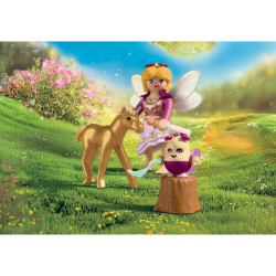 Playmobil - Золотой жеребенок с феей 71844