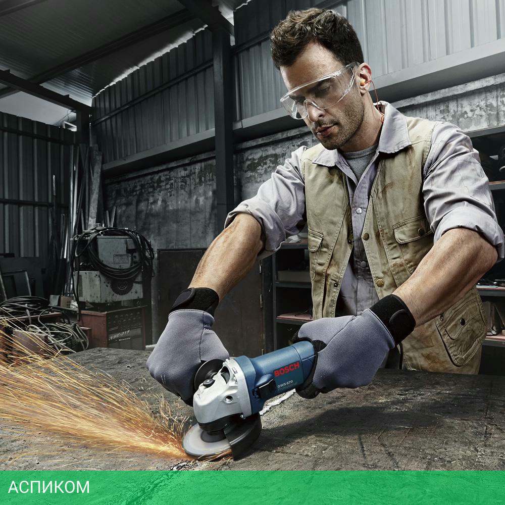 Угловая шлифмашина Bosch GWS 670 Professional (0601375606)