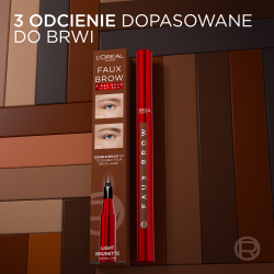 L’Oreal Paris Infaillible Faux Brow - Карандаши для бровей оттенок Dark Bruentte, 1 ml